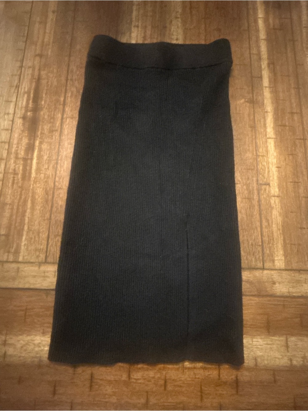 Abercrombie & Fitch woman’s black ribbed skirt size XS